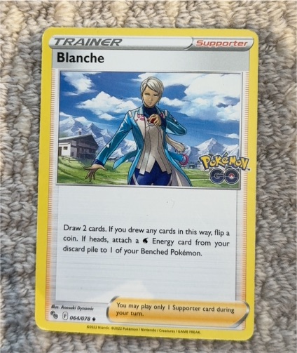 2022 Pokémon TCG Pokemon GO #064 Blanche — front
