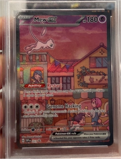 2023 Pokémon TCG Scarlet & Violet Black Star Promo #053 Mew ex — front