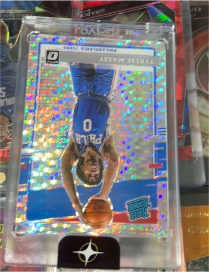 2020-21 Donruss Optic #171 Tyrese Maxey — front