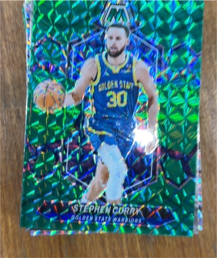 2023-24 Panini Mosaic #3 Stephen Curry — front
