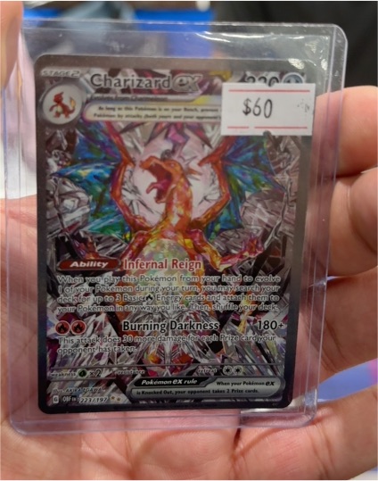 2023 Pokémon TCG SV03 Obsidian Flames #223 Charizard EX — front