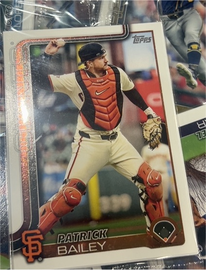 2025 Topps #70 Patrick Bailey — front