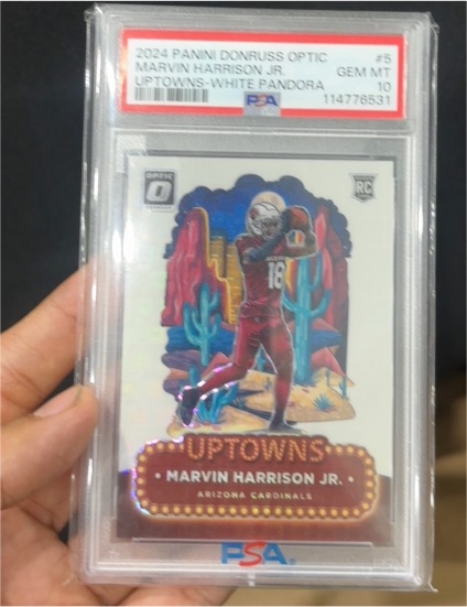 2024 Panini Donruss Optic #5 Marvin Harrison Jr. — front