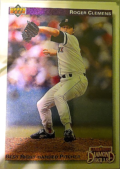 1992 Upper Deck #641 Roger Clemens — front