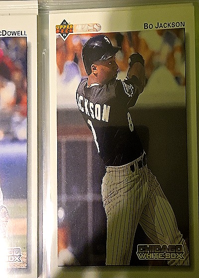 1992 Upper Deck #555 Bo Jackson Chicago White Sox — front