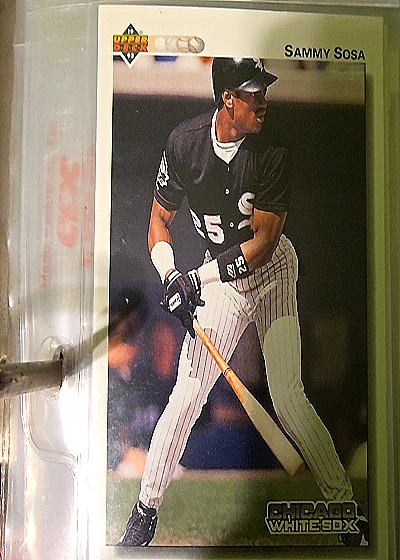 1992 Upper Deck #438 Sammy Sosa — front