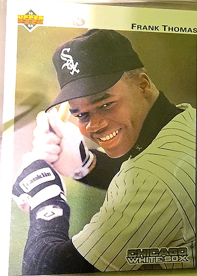 1992 Upper Deck #166 Frank Thomas — front