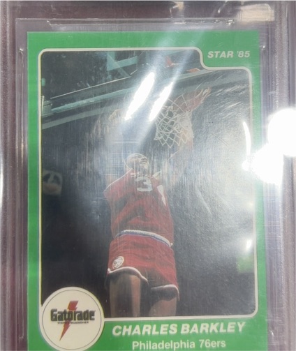 1985 Star Gatorade Slam Dunk #NNO Charles Barkley — front