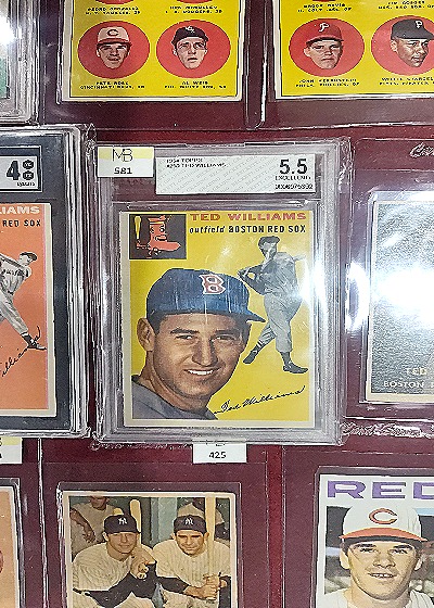 1954 Topps #250 Ted Williams — front