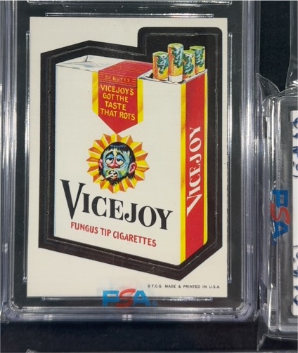 1967 Topps Wacky Packages #3 Vicejoy — front