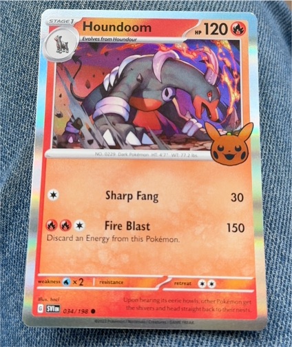 2023 Pokémon Scarlet & Violet #034 Houndoom — front