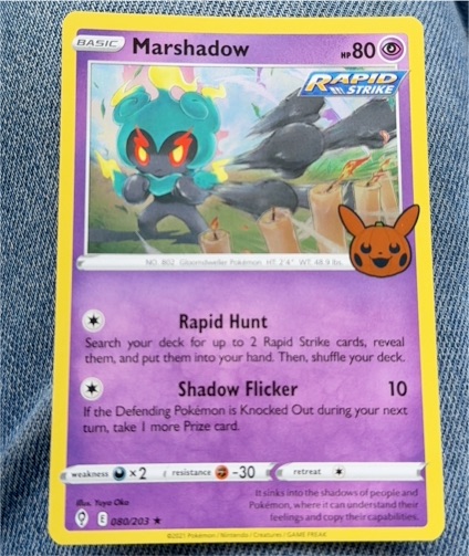 2023 Pokémon #80 Marshadow — front
