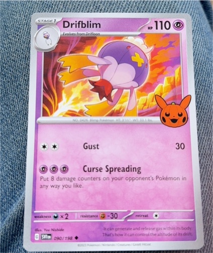 2023 Pokémon Trick or Trade #090 Drifblim — front