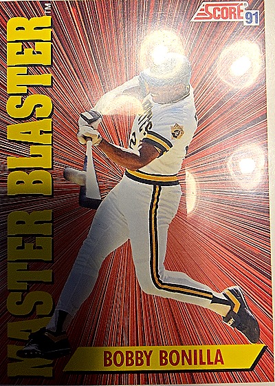 1991 Score #402 Bobby Bonilla — front