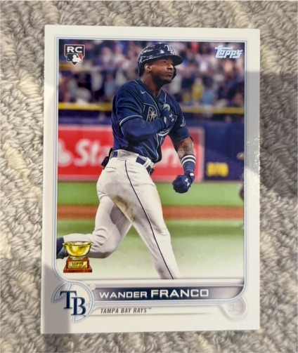 2022 Topps Series 1 #215 Wander Franco — front