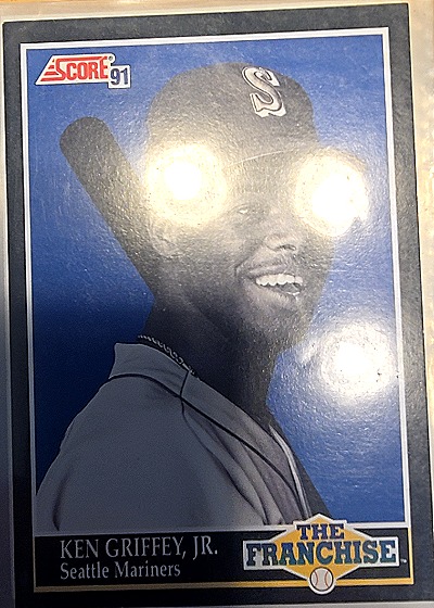 1991 Score #858 Ken Griffey Jr. — front