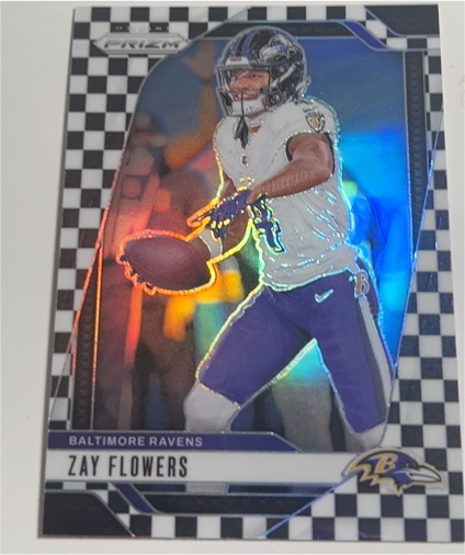2024 Panini Prizm #21 Zay Flowers — front