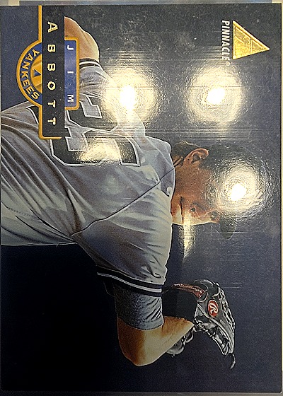 1994 Pinnacle #110 Jim Abbott — front
