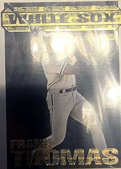 1991 Topps #660 Frank Thomas — front