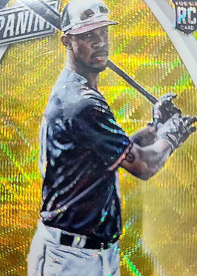 2024 Bowman Chrome Colson Montgomery Gold Shimmer Refractor — front