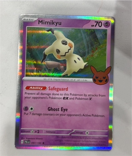 2023 Pokémon TCG Trick or Trade #097 Mimikyu — front