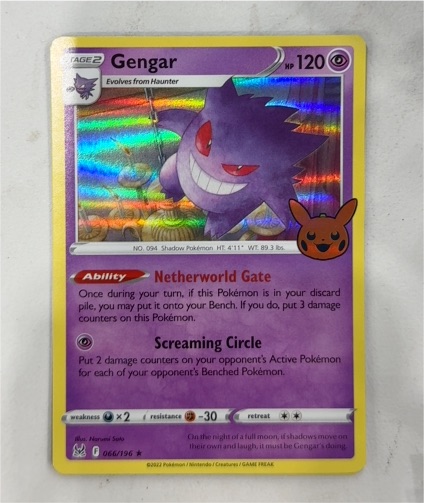 2023 Pokémon TCG Trick or Trade #066 Gengar — front