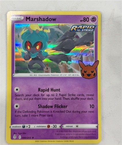 2023 Pokémon Trick or Trade #080 Marshadow — front