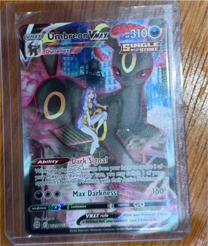 2022 Pokémon TCG Brilliant Stars #TG23 Umbreon VMAX — front