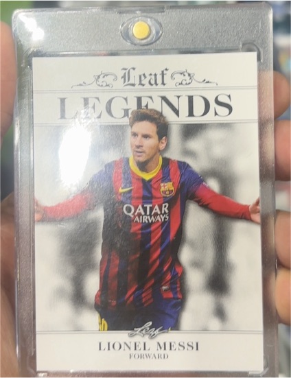 2017 Leaf Legends #06 Lionel Messi — front