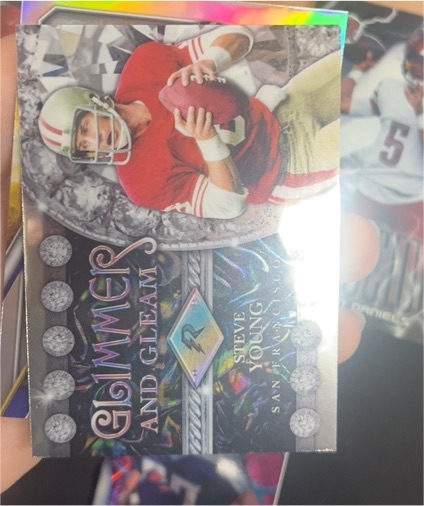 2024 Topps Resurgence #GG-7 Steve Young Glimmer And Gleam — front