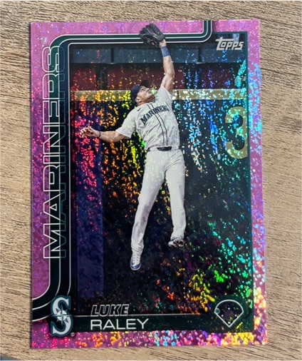 2025 Topps Series 2 #3 Luke Raley — front