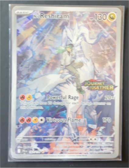 2025 Pokémon TCG Journey Together #167 N's Reshiram — front