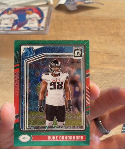 2024 Panini Donruss Optic #287 Ruke Orhorhoro — front