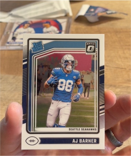 2024 Donruss Optic #204 AJ Barner — front