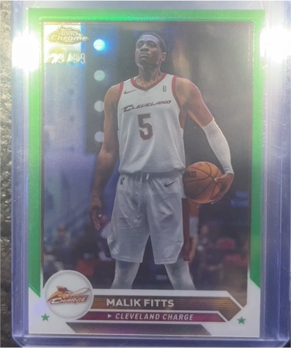 2023-24 Topps Chrome #249 Malik Fitts — front