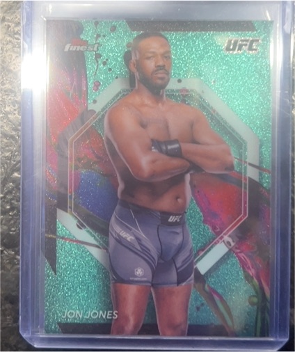 2024 Topps Finest UFC #61 Jon Jones — front