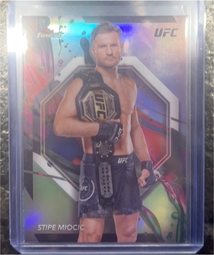 2024 Topps Finest UFC #7 Stipe Miocic — front