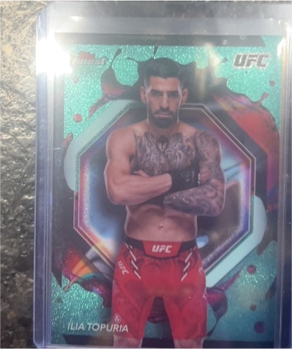2024 Topps Finest UFC #282 Ilia Topuria — front