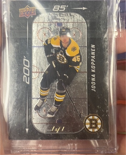 2023-24 Upper Deck Series 1 200' x 85' #DM-7 Joona Koppanen — front