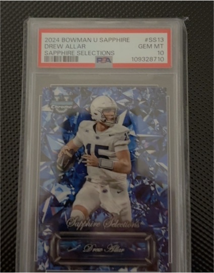 2024 Bowman U Sapphire #SS13 Drew Allar — front