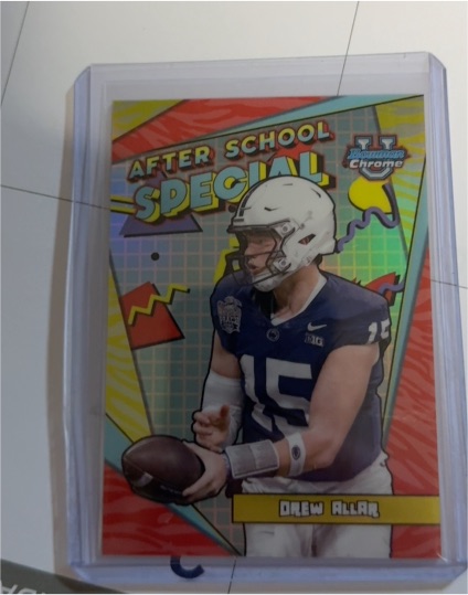 2024 Bowman Chrome University After School Special #AS9 Drew Allar — front