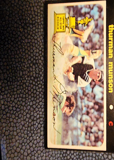 1971 Topps #C Thurman Munson — front