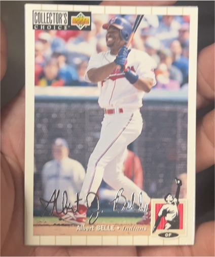 1994 Collector's Choice #620 Albert Belle — front