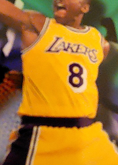 1996 Kobe Bryant Los Angeles Lakers — front
