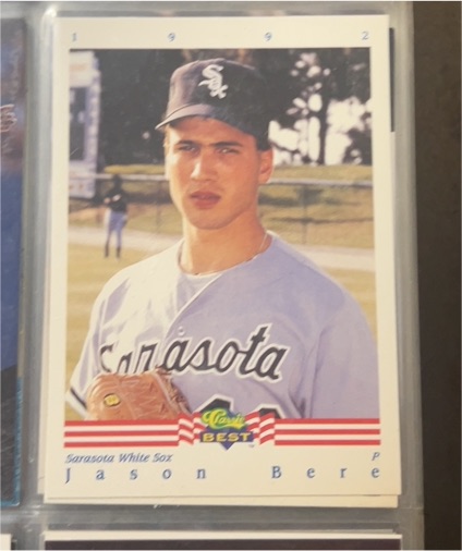 1992 Classic Best #253 Jason Bere — front