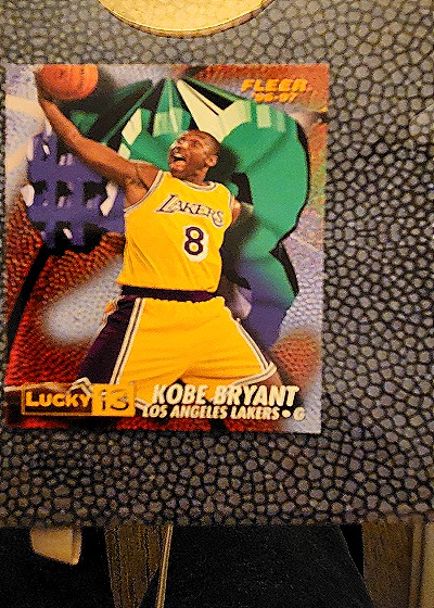 1996-97 Fleer Lucky 13 #13 Kobe Bryant — front