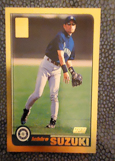 2001 Topps #726 Ichiro Suzuki — front