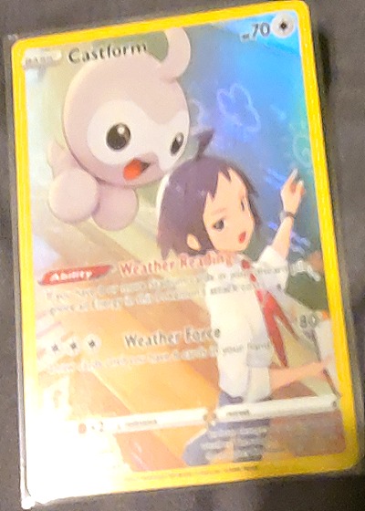 2022 Pokémon TCG Lost Origin Trainer Gallery #TG11/TG30 Castform — front