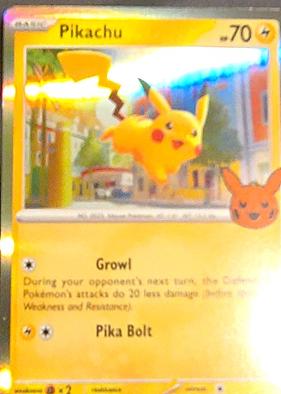 2023 Pokémon Trick or Trade #062 Pikachu — front