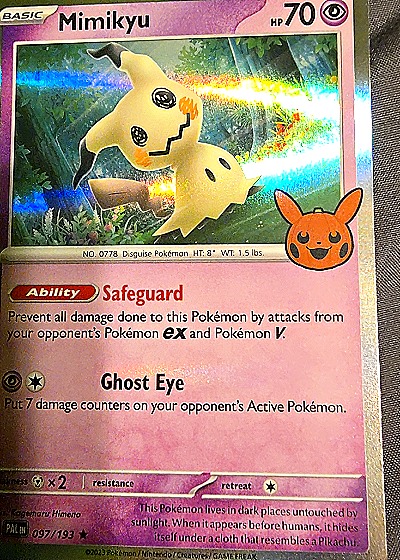 2023 Pokémon TCG Trick or Trade #097 Mimikyu — front